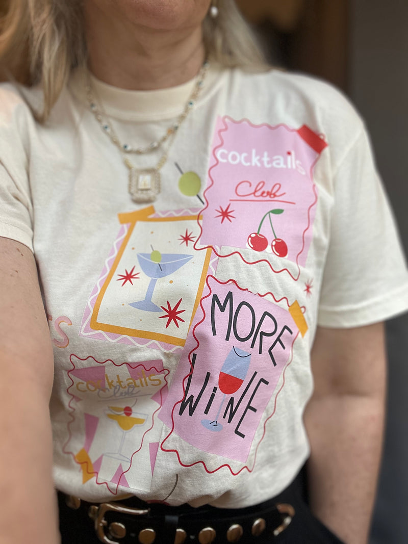 Cocktails tshirt