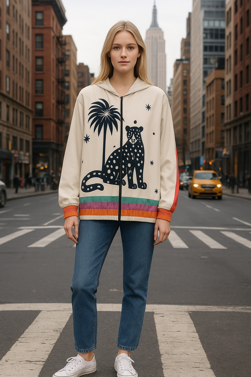 BOMBER JACKET "EN MI SELVA"